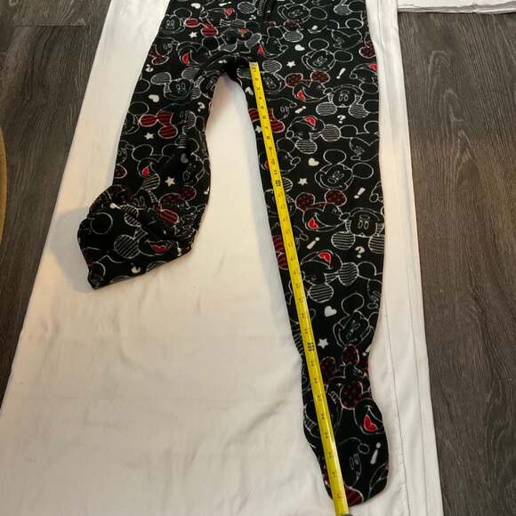 Disney Mickey Mouse Onesie Footed Pajamas Sleepwear (3-5) Juniors Kidcore Comfy - Picture 7 of 8